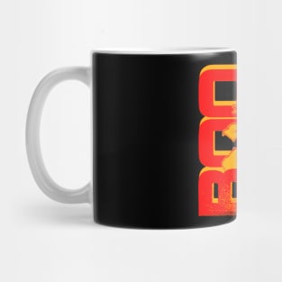 Ghost Of Disapproval - Orange Halftone V.1 Dark typo Mug